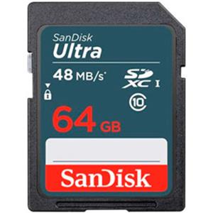 [SDUNB064GGN3IN] TARJETA MEMORIA SDUNB064GGN3IN ULTRA SDXC 64GB. CLASE 10 HASTA 48MB/S. VALIDO PARA FULL HD CANON 0.24€ INCLUIDO