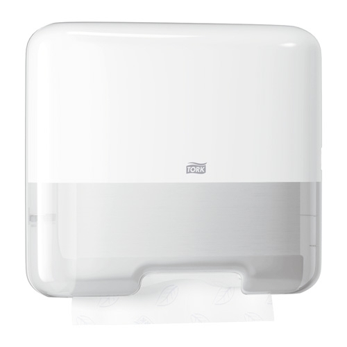 [553100] TOALLERO TORK 553100 MINI PARA TOALLA PLEGADA EN V PLASTICO BLANCO