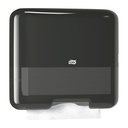 TOALLERO TORK 553108 MINI PARA TOALLA PLEGADA EN V PLASTICO NEGRO