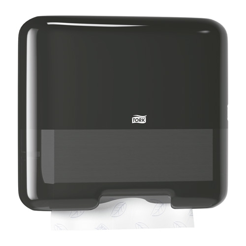 [553108] TOALLERO TORK 553108 MINI PARA TOALLA PLEGADA EN V PLASTICO NEGRO