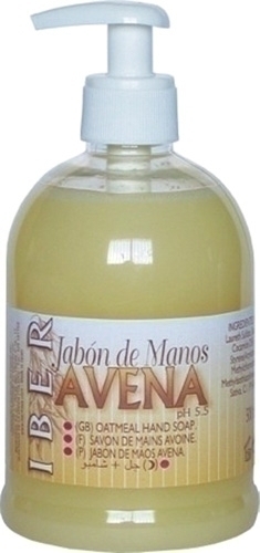 [Q06058] JABON DE MANOS IBER Q06058 AVENA PELICANO 500 ML.
