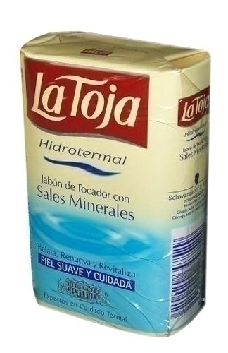 [V06056] JABON DE MANOS LA TOJA V06056 PASTILLA HIDROTERMAL 125 GRS