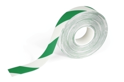 [ 1726131] MARCAJE SUELO DURABLE 1726131 DURALINE STRONG AUTOADHESIVO CINTA VERDE/BLANCO