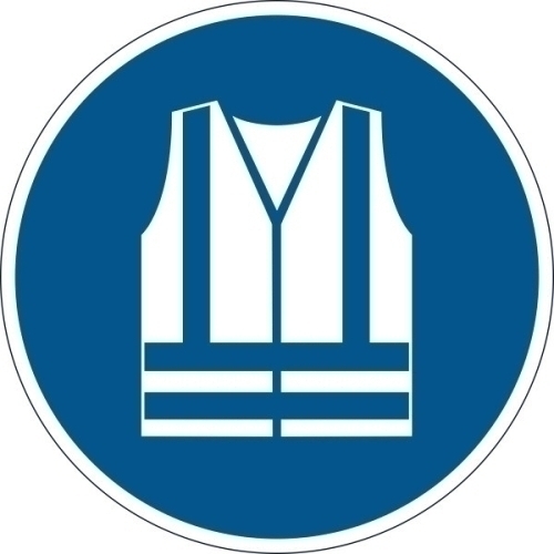 [173506] MARCAJE SEGURIDAD DURABLE 173506 AUTOADHESIVO USE CHALECO DE SEGURIDAD
