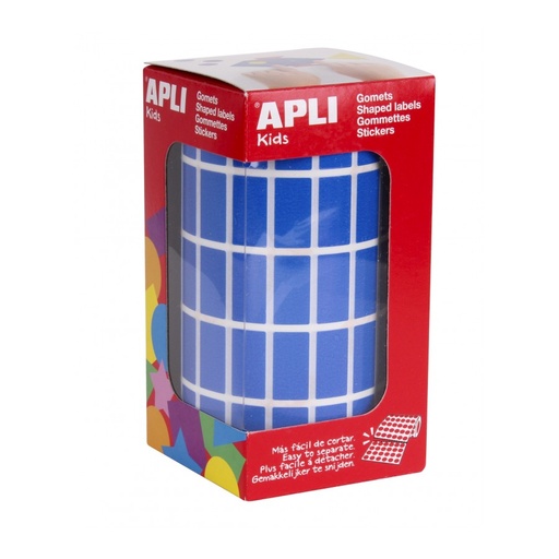 [4884] GOMETS APLI 4884 RECTANGULARES 20X10 AZUL