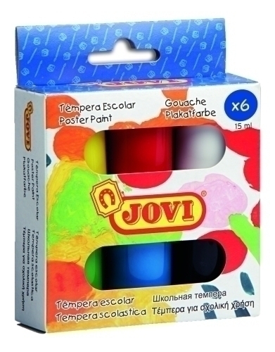[520] TEMPERA JOVI 520 15 ml (bote) ESTUCHE de 6