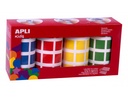 GOMETS APLI 18326 PACK 4R.BL./VR./GR./VE. 7080 UNID.