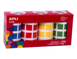 [18326] GOMETS APLI 18326 PACK 4R.BL./VR./GR./VE. 7080 UNID.