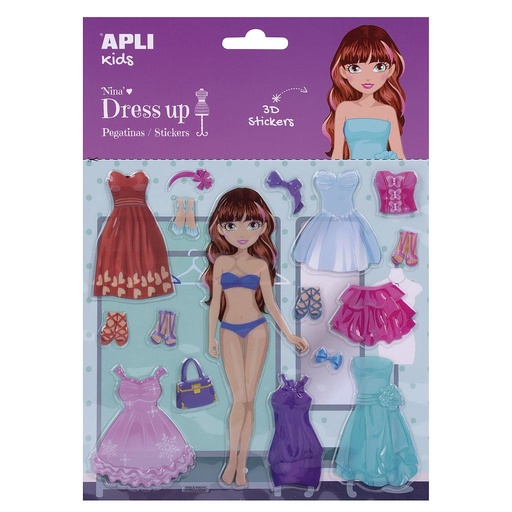 [17612] BOLSA APLI 17612 PEG.DRESS UP CON ESCEN.GRAN NINA 1 H