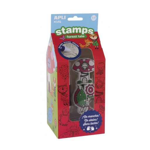 [16814] ELLOS APLI 16814 TINTA BORRABLE SEA TALE KIDS 7 UNID