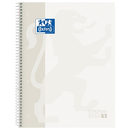 [400117449] CUADERNO OXFORD 400117449 EUROPEANBOOK 1 SCHOOL CLASSIC TE A4+  80H 5X5 BLANCO