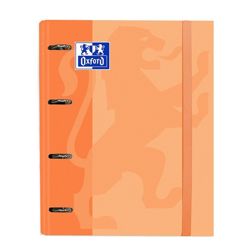 [400132986] CUADERNO OXFORD 400132986 SCHOOL T. EXTRADURA A4+ 100 5X5 90grs MELOCOTÓN