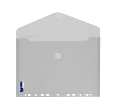 [35361] DOSSIER SOBRE OFFICE BOX PP VELCRO A4 MULTITALADRO CRISTAL