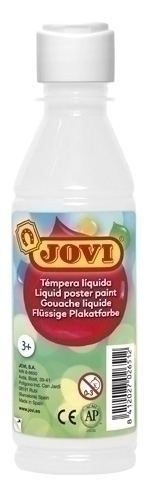[50201] TEMPERA JOVI 50201 LIQUIDA 250 ml (botella) BLANCO