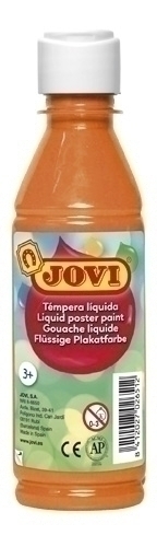 [50206] TEMPERA JOVI 50206 LIQUIDA 250 ml (botella) NARANJA