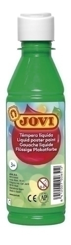 [50217] TEMPERA JOVI 50217 LIQUIDA 250 ml (botella) VERDE MEDIO