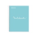 CUADERNO MR46083 NB-8 A4 160 HOJAS  CLA 90G PP EMOT AZ CIELO  