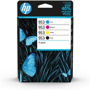 [6ZC69AE] PACK DE CARTUCHOS 4 COLORES (CMYK) HP 953 