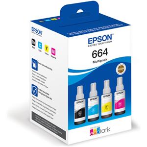 [T664640] CARTUCHO ECOTANK MULTIPACK EPSON 664 