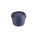 Recipiente para alimentos hermético redondo 0,25l, tapa azul  