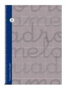 BLOC LAMELA 7FTE002G FORRADA Fº 80h CUADROVIA 2,5 mm GRIS