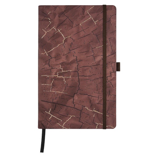 [0QC2QJ572] CUADERNO CASTELLI MILANO 0QC2QJ572 BOLSILLO 9x14 cm  WABI SABI BARK RAYADO