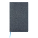 CUADERNO CASTELLI MILANO 0QC2D9389 BOLSILLO 9x14 cm  HARRIS SLATE BLUE RAYADO
