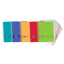 EUROPEANBOOK 8 LIVE&GO T.PLÁSTICO A4+ 160H 5X5 SURTIDO