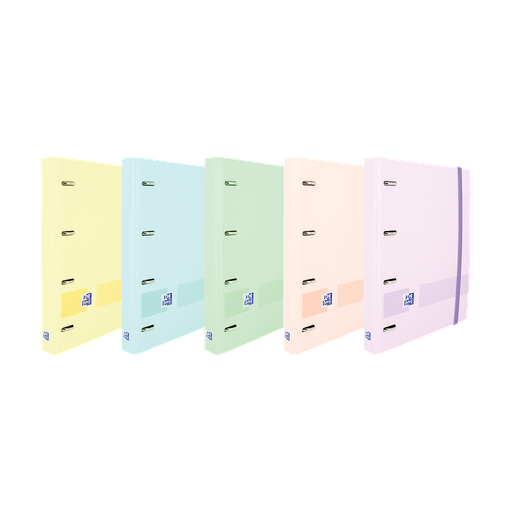 [400146175] EUROPEANBINDER+ LIVE & GO POLYFOAM A4+ CON RECAMBIO 100H 5X5 0 SRTD PASTEL