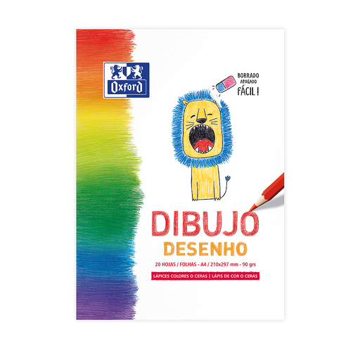 [400147935] BLOC DE DIBUJO A4 20H 90GRS KIDS