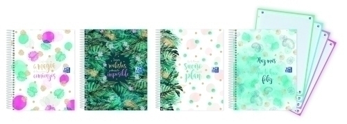 [400148693] EUROPEANBOOK 1 OXFORD & ME A6+ 80 HOJAS 5X5 0 CON GOMA