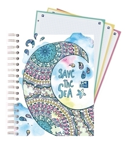 [400148222] EUROPEANBOOK 3 TWIST & COLOUR A5+ 120 HOJAS 5X5