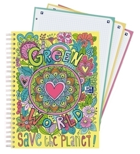 [400148221] EUROPEANBOOK 3 TWIST & COLOUR A4+ 120 HOJAS 5X5