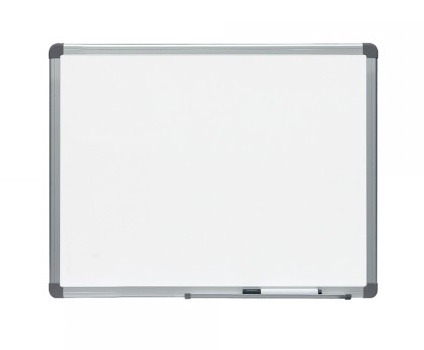 [6400] PIZARRA ROCADA 6400 LACADA BLANCA 45*60 PERFIL ALUMINIO