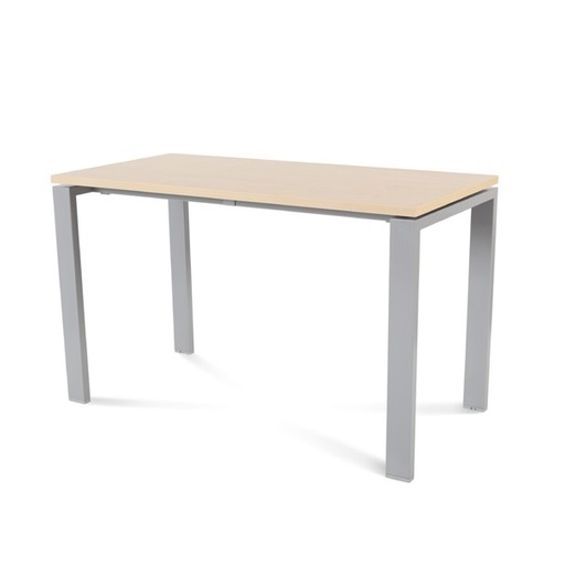 [2000MD01] MESA ROCADA 2000MD01 TOTAL120X60 ALUMINIO / HAYA