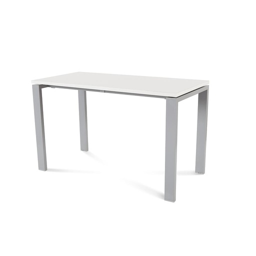 [2000MD04] MESA ROCADA 2000MD04 TOTAL120X60 ALUMINIO /  BLANCO