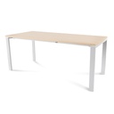 MESA ROCADA 2003MM01 TOTAL180X80 BLANCO/ HAYA