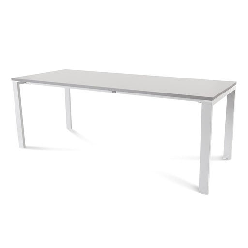 [2004MM02] MESA ROCADA 2004MM02 TOTAL 200X80 BLANCO/ GRIS