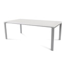 MESA ROCADA 2005MD04 TOTAL 200x100 ALUMINIO/BLANCO