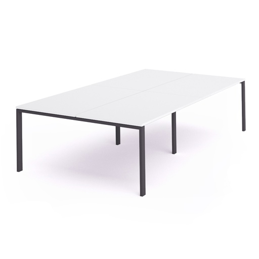 [2204MY04] MESA ROCADA 2204MY04 TOTAL 360x163 ANTRACITA / BLANCO