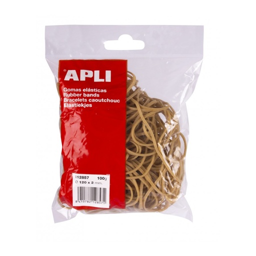 [12857] GOMAS APLI 12857 120x2 ELASTICAS 100GR
