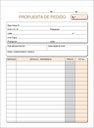 TALONARIO LOAN T-71 PEDIDOS 4º NATU DUPLI (47D)
