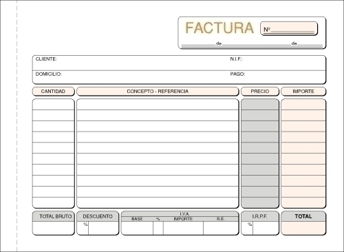 [T-4] TALONARIO LOAN T-4 FACTURAS 4º APAISADO