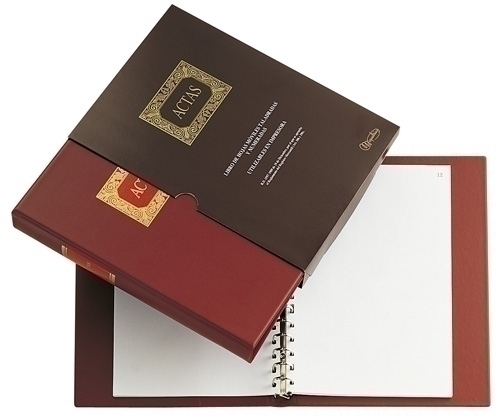 [MR4102] LIBRO ACTAS HJAS.MVILES.A4 100H 4102 MR