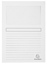 SUBCARPETA EXACOMPTA 50270E FOREVER VENTANA 120g A4 BLANCO PACK 25 UNID.