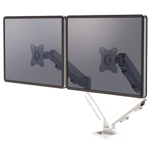 [9683501] BRAZO FELLOWES 9683501  MONITOR DOBLE EPPA TM BLANCO