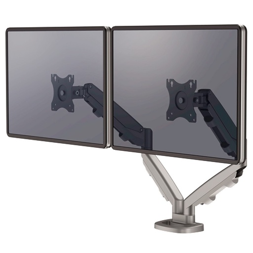 [9683301] BRAZO FELLOWES 9683301 MONITOR DOBLE EPPA TM PLATA