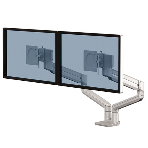 [8613101] BRAZO FELLOWES 8613101 MONITOR DOBLE TALLO PLATA