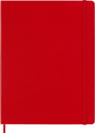 [0012128] LIBRETA MOLESKINE 0012128 QP623F2 CLASICA TAPA BLANDA ROJO ESCARLATA XL LISA