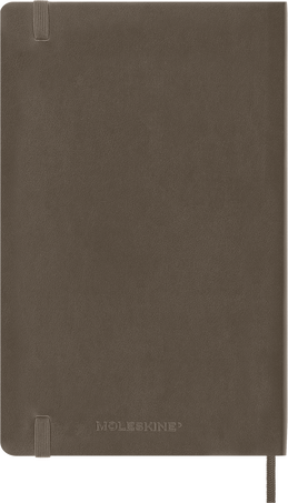 [0012331] LIBRETA MOLESKINE 0012331 QP618P14 CLASICA TAPA BLANDA MARRÓN TIERRA L LISA